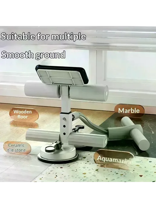 Нет бренда Домашний тренажер для пресса Dual Suction Cup A2, черный, фото 5