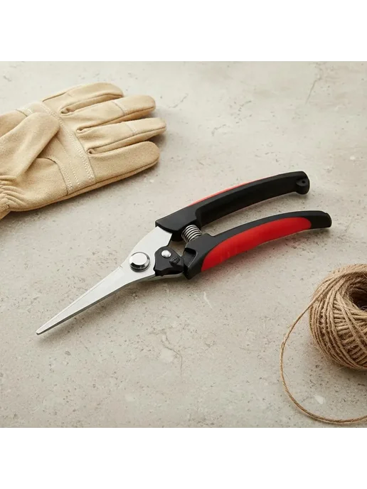 Нет бренда Садовые секаторы Black+Decker черный красный B, черный, фото 3