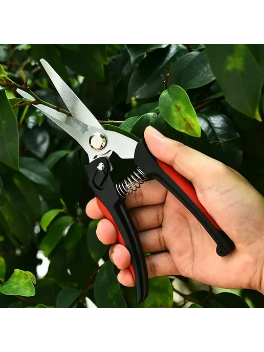Нет бренда Садовые секаторы Black+Decker черный красный B, черный, фото 4