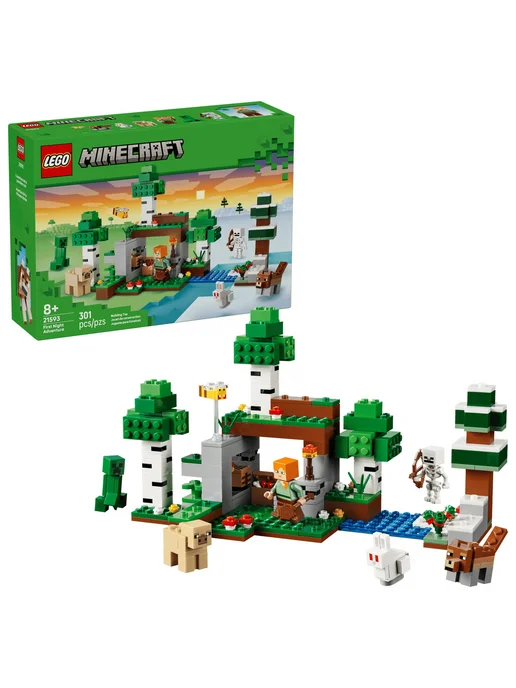 LEGO Конструктор Minecraft 21593 Первая ночь, белый, фото 3