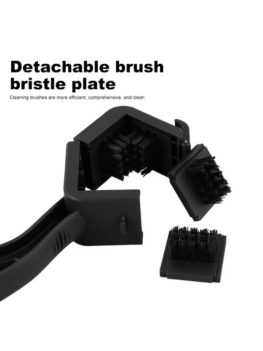 Brush Scrubber для цепи MTB мотоцикла, черная, инструмент, черный, фото 8