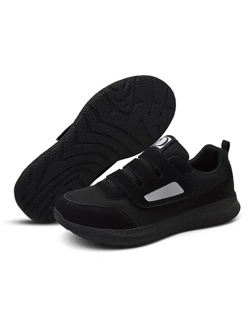 Обувь для диабета slip-on для слабженных ног, антипроскользя, черный, фото 2
