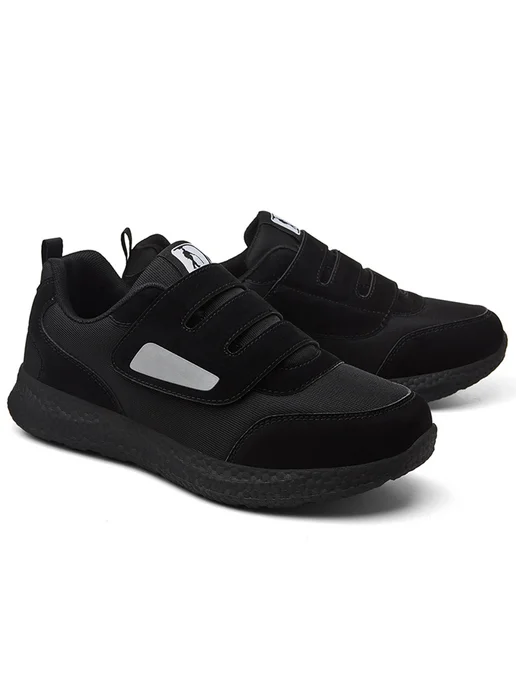 Обувь для диабета slip-on для слабженных ног, антипроскользя, черный, фото 4
