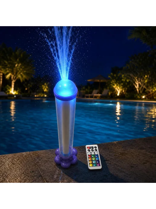 LED водяной пистолет радуга (4шт), для игр, 4 шт, фото 5