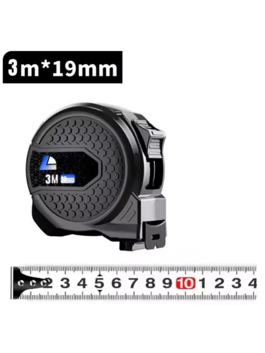 YTYIN Рулетка из нержавеющей стали Stanley 5 м и 10 м 3M19MM, 10 м