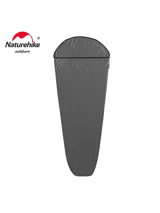 Naturehike Вкладыш для спального мешка из хлопка Черный, Gre, черный