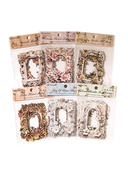 Нет бренда Бумажные карточки для скрапбукинга 3D 6set 60pcs, 60 шт, фото 6