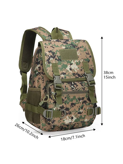 Yakeda мини-рюкзак 20л Oxford Зеленый, Army Green, 20 л, фото 5