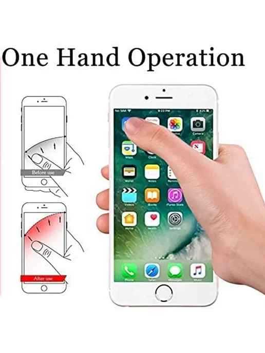 Нет бренда Силиконовый держатель для iPhone, цвет зеленый, зеленый, фото 4