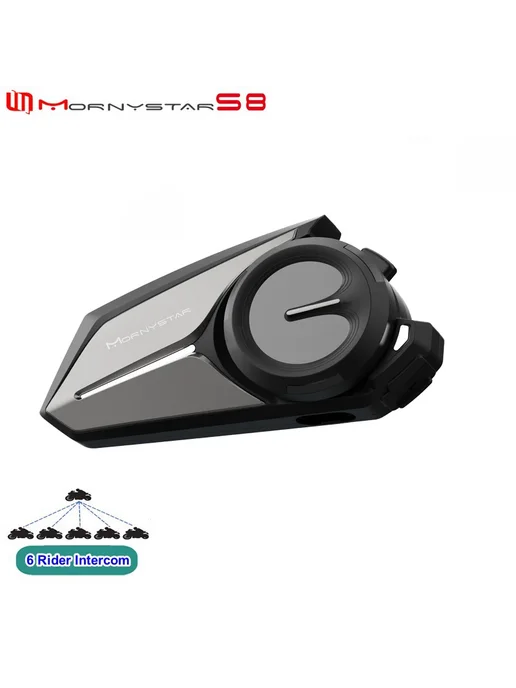 MORNYSTAR Bluetooth-гарнитура S8 Black, черный, фото 2