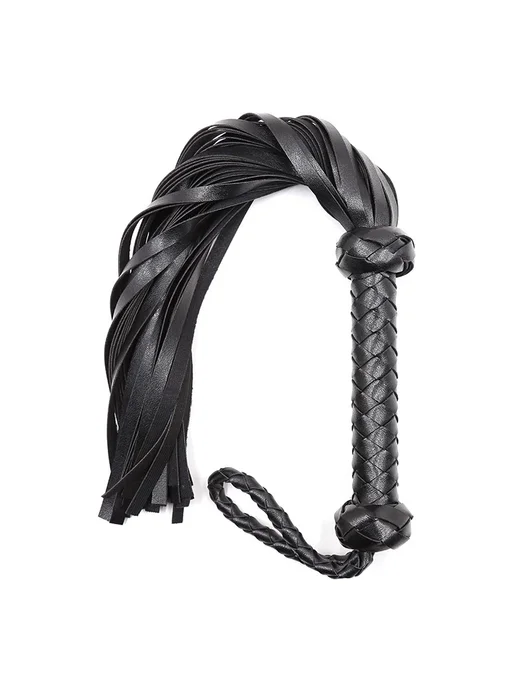 Нет бренда Кнут для верховой езды из искусственной кожи Black, черный, фото 3
