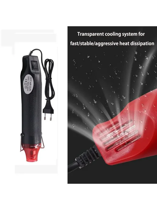 Нет бренда Термофен 220В 110В для ремонта EU Plug, вариант, фото 3