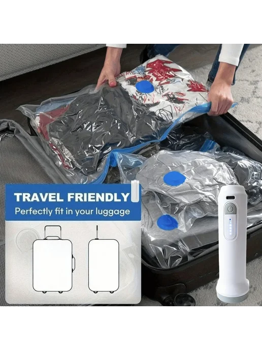 Нет бренда Вакуумные пакеты с насосом 7 12 шт, 40x60 см 11Bags1Electri, 40x60 см, 12 шт, фото 2