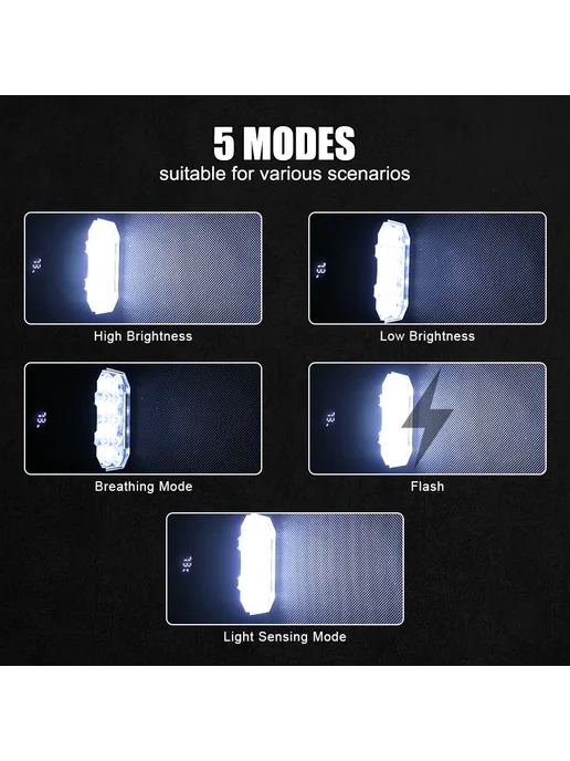 BALDR Велофонарь задний красный, 12 LED, красный, фото 4