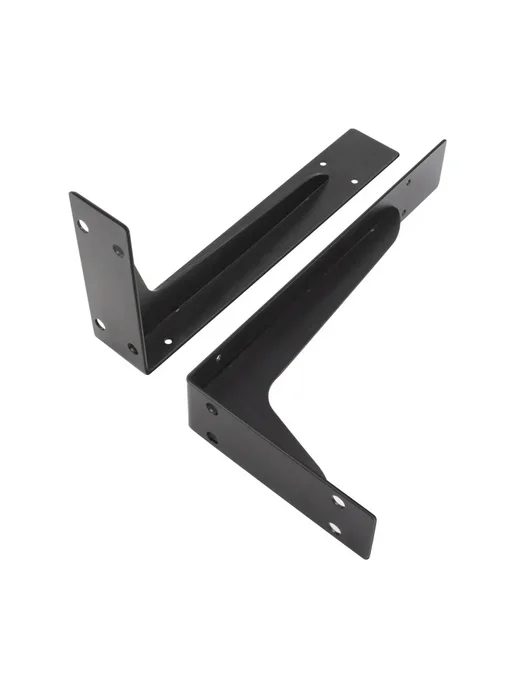 Нет бренда Металлический треугольный кронштейн для полок 2PCS 8inch, 2 шт, фото 4