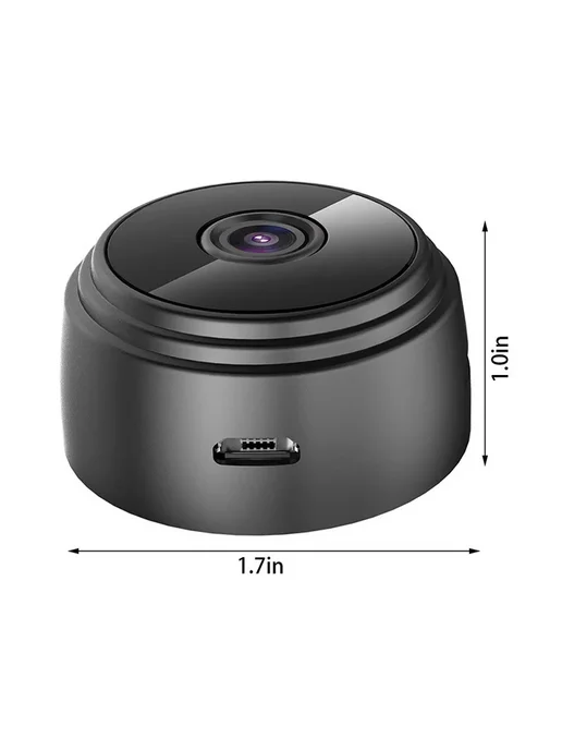 QUERPXAF Мини-видеокамера A9 WiFi HD 1080P Black, черный, фото 5