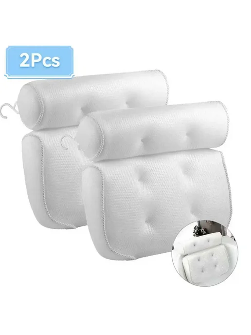 Нет бренда Подушка для ванной Air Mesh 1 2 шт. W-7 Suction Cups, 2 шт