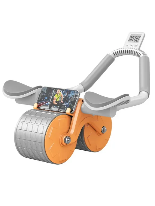Нет бренда Ролик для пресса для домашнего фитнеса Оранжевый, orange, синий, фото 2