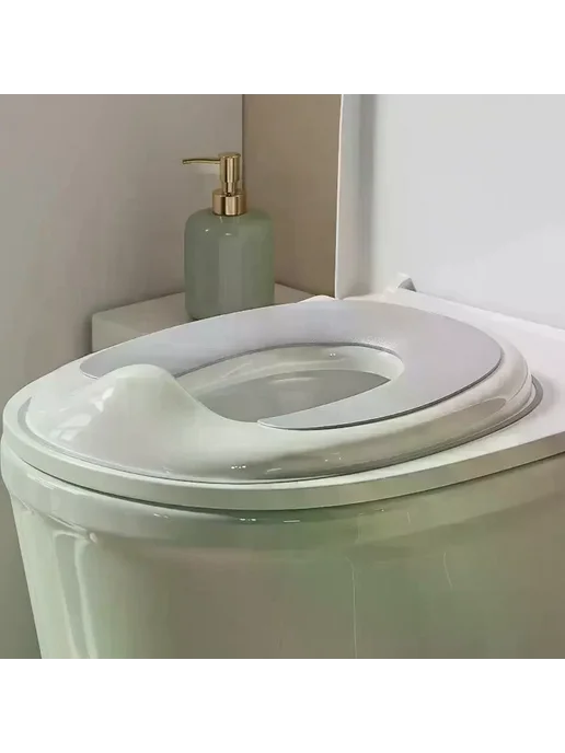 Нет бренда Детский адаптер для унитаза Plastic 1 шт Белый, blue, 1 шт, фото 2