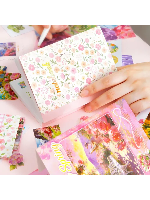 Нет бренда Набор для скрапбукинга Sylvia Floral, розовый, фото 6
