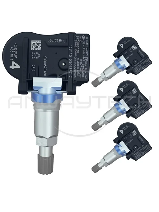 ANWAYTECH Система контроля давления 433 МГц Nissan Qashqai 4 PCS, 4 шт, фото 6