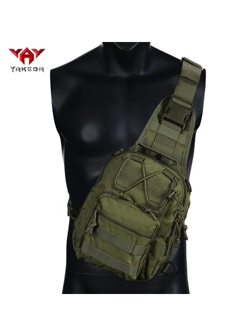 Yakeda Рюкзак для тренировок 900D Бежевый, Mud python patter, черный