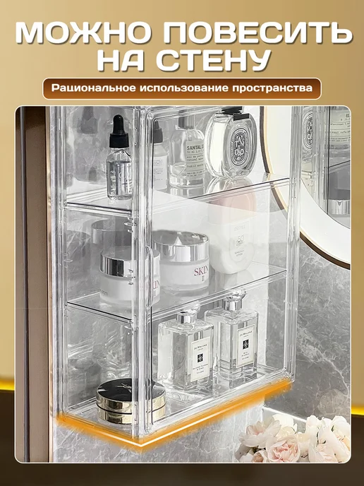 Витрина для фигурок прозрачная настенная 36x27x13см, 36x27x13 см, фото 7