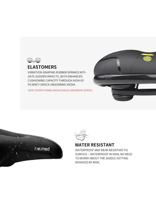 Selle Royal Седло SR REMED для горных и шоссейных велосипедо, вариант, фото 6