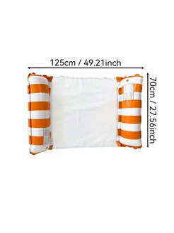 YHSBUY Надувной матрас оранжевый 125x70см