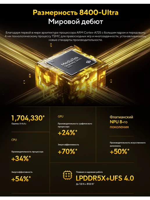 Смартфон Xiaomi Poco X7 Pro 12/512 ГБ, зеленый, фото 3