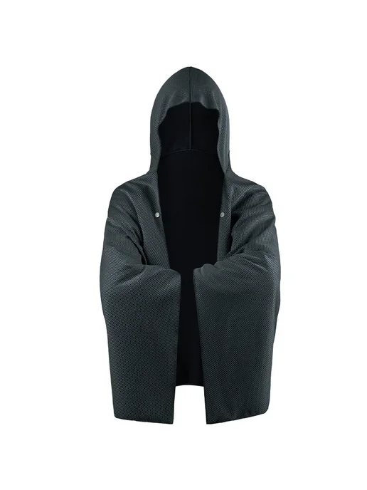 Нет бренда Охлаждающее полотенце-пончо Microfiber 4-в-1 Фиолетовый, A3, черный