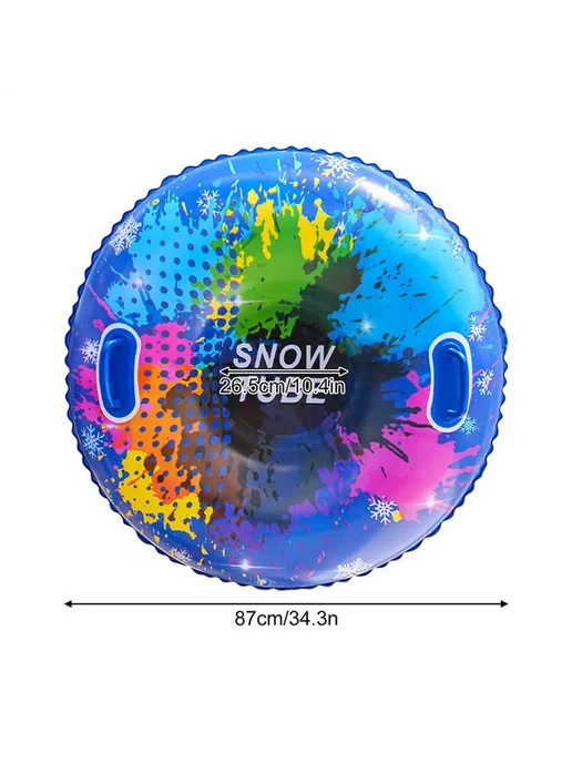 Нет бренда Inflatable Snow Tube Blue, синий