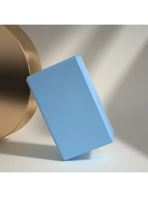 Нет бренда Йога-блок Голубой, Цвет C, 23*15*7.5см, 23x15x7.5 см