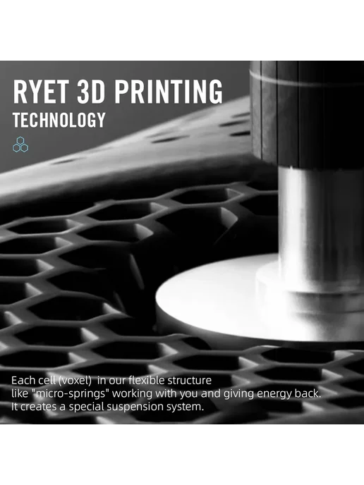 RYET Седло X6P-3D черное 235x140 мм, 235x140 мм, фото 4