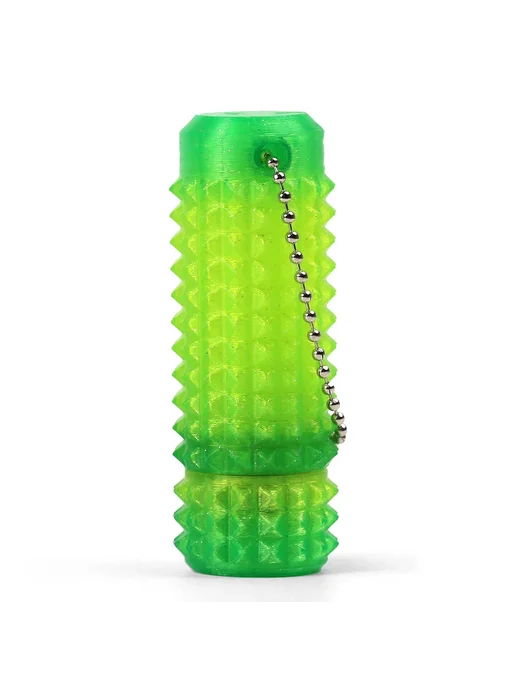 Нет бренда Брелок-антистресс Little Ouchies Spiky Grippie Stim 1PC--sty, зеленый