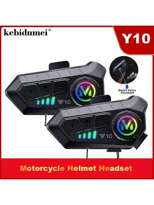 kebidumei Беспроводная Bluetooth 5.3 гарнитура Y10 Hard Mic, вариант, фото 2