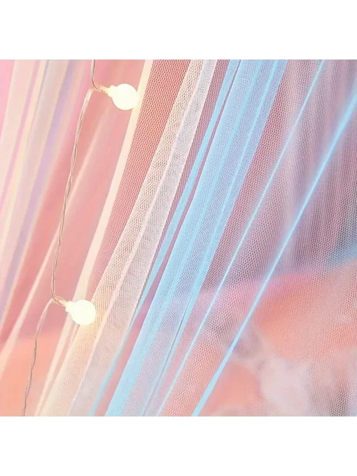 Балдахин на кровать для девочек, москитная сетка Лавсан, вариант, фото 4