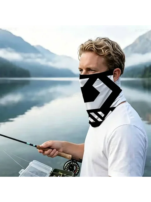 Нет бренда Дышащий шарф-труба D-Daiwa для спорта z7, вариант, фото 7