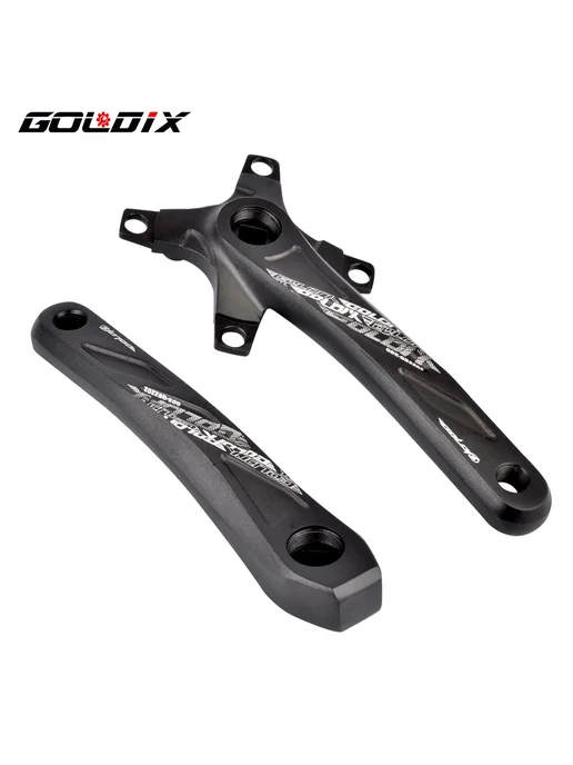 GOLDIX Шатуны алюминиевые 104BCD 32 34 36 38 40 42T 170 мм 1, алюминиевые 32 34 36, фото 3