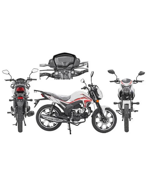 МОТОВЫГОДА Мопед Alpha SA Max LUX 125см3 (Форсир.), серый, фото 7