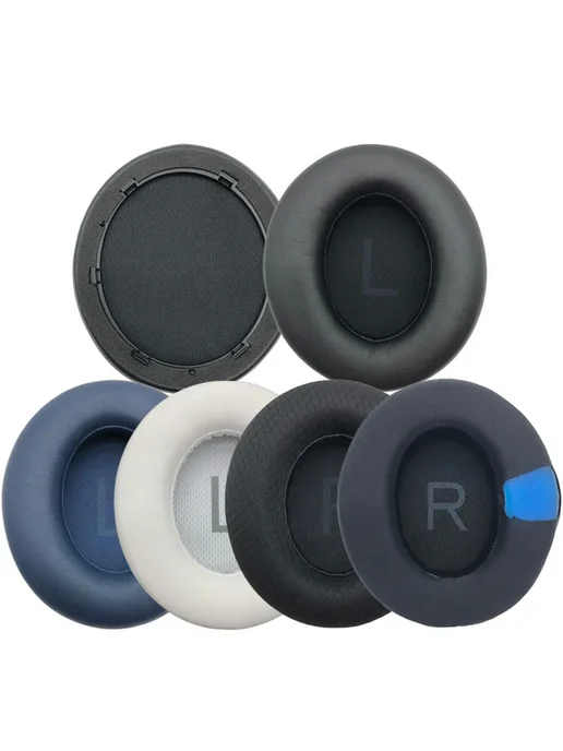 JIESEMWER Амбушюры для Anker Soundcore Life Q45 Черный, Ice, черный, фото 2