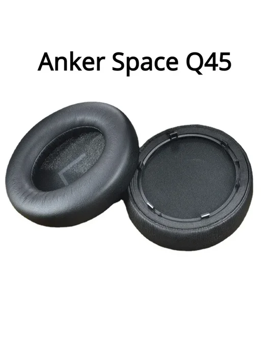 JIESEMWER Амбушюры для Anker Soundcore Life Q45 Черный, Ice, черный, фото 4