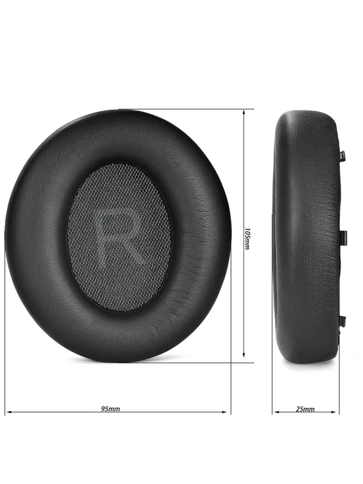 JIESEMWER Амбушюры для Anker Soundcore Life Q45 Черный, Ice, черный, фото 6