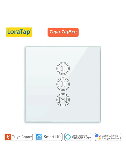 LoraTap Умный выключатель для штор Tuya Smart Life ZigBee 3, вариант