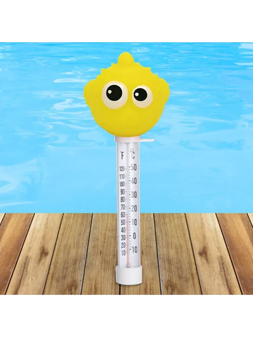 Портативный термометр для пруда, аквариума, спа (Puffer Fish, вариант