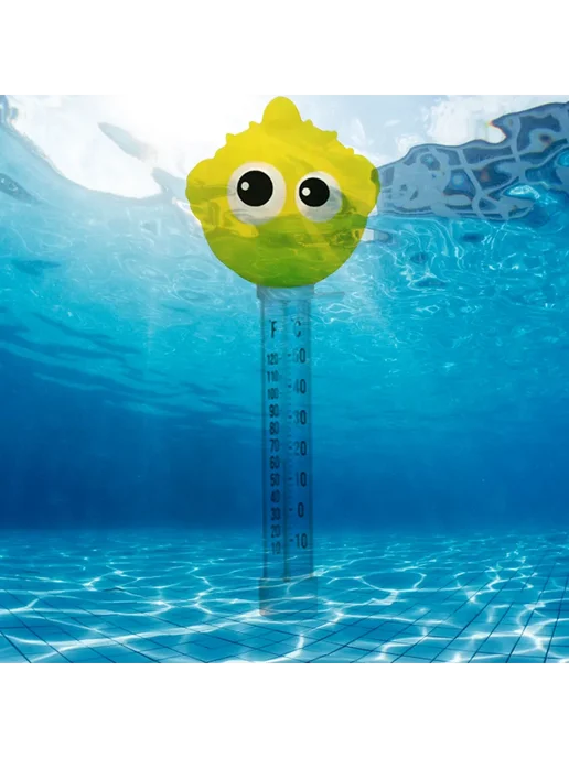 Портативный термометр для пруда, аквариума, спа (Puffer Fish, вариант, фото 2