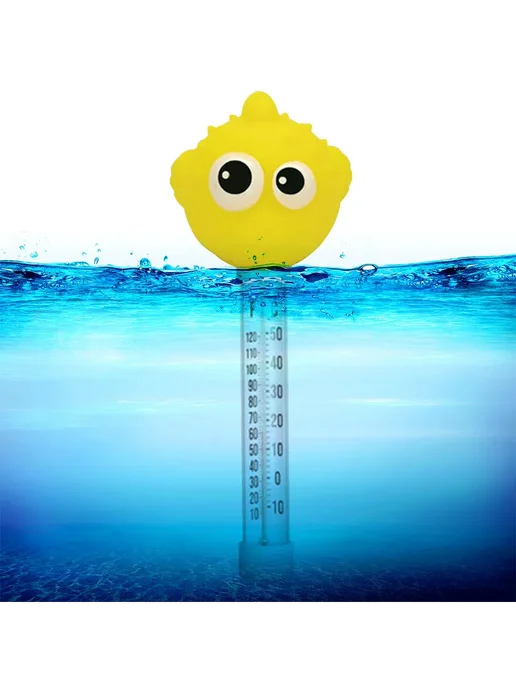 Портативный термометр для пруда, аквариума, спа (Puffer Fish, вариант, фото 3