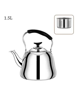 Нет бренда Чайник-свисток из нержавеющей стали 1л 1.5L