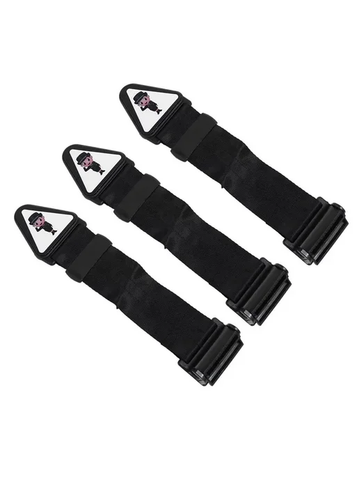 Нет бренда Регулируемый ремень безопасности для автокресла 6pcs, 3 шт
