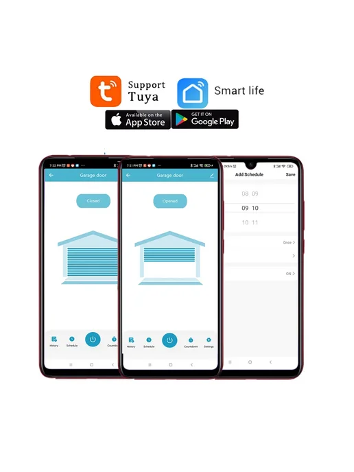 wofea Smart Garage Door Opener Controller EU plug, вариант, фото 3